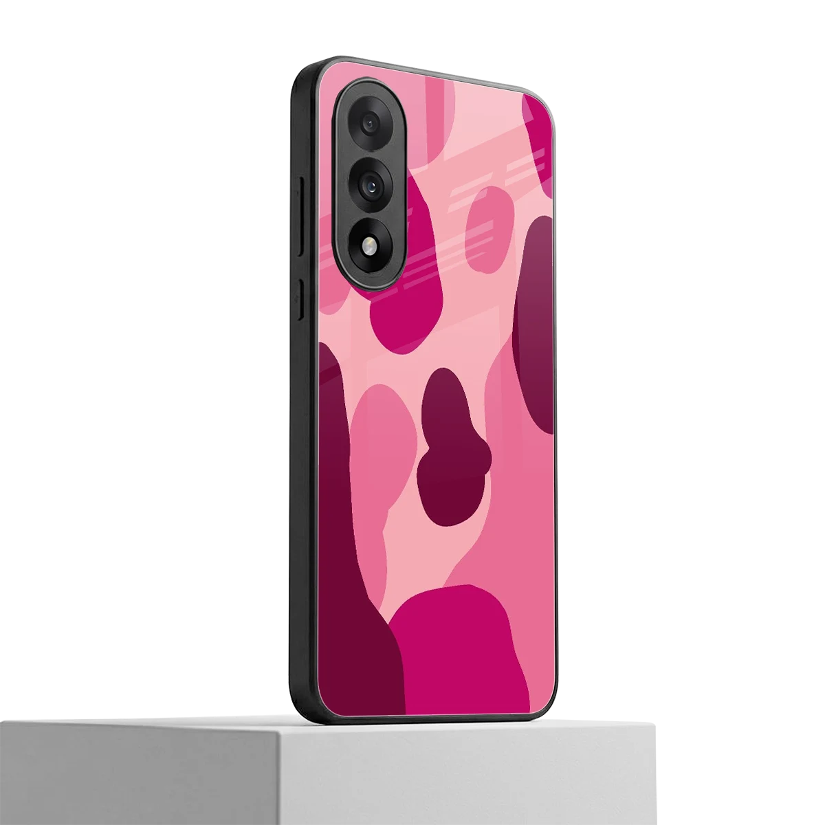 Pink Carousel oneplus nord 5 mobile cover | shockproof glass phone case