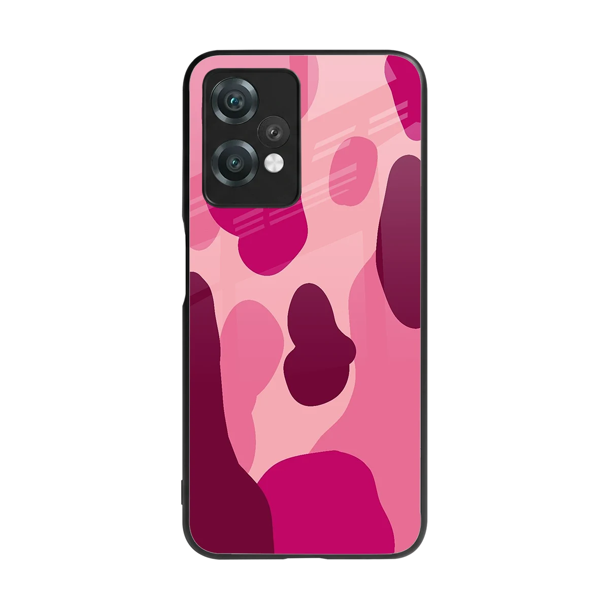 Pink Carousel back phone cover | glass case for oneplus nord ce 2 lite