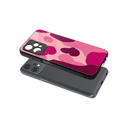 Pink Carousel sleek oneplus nord ce 2 lite cover with tempered glass back and TPU edges