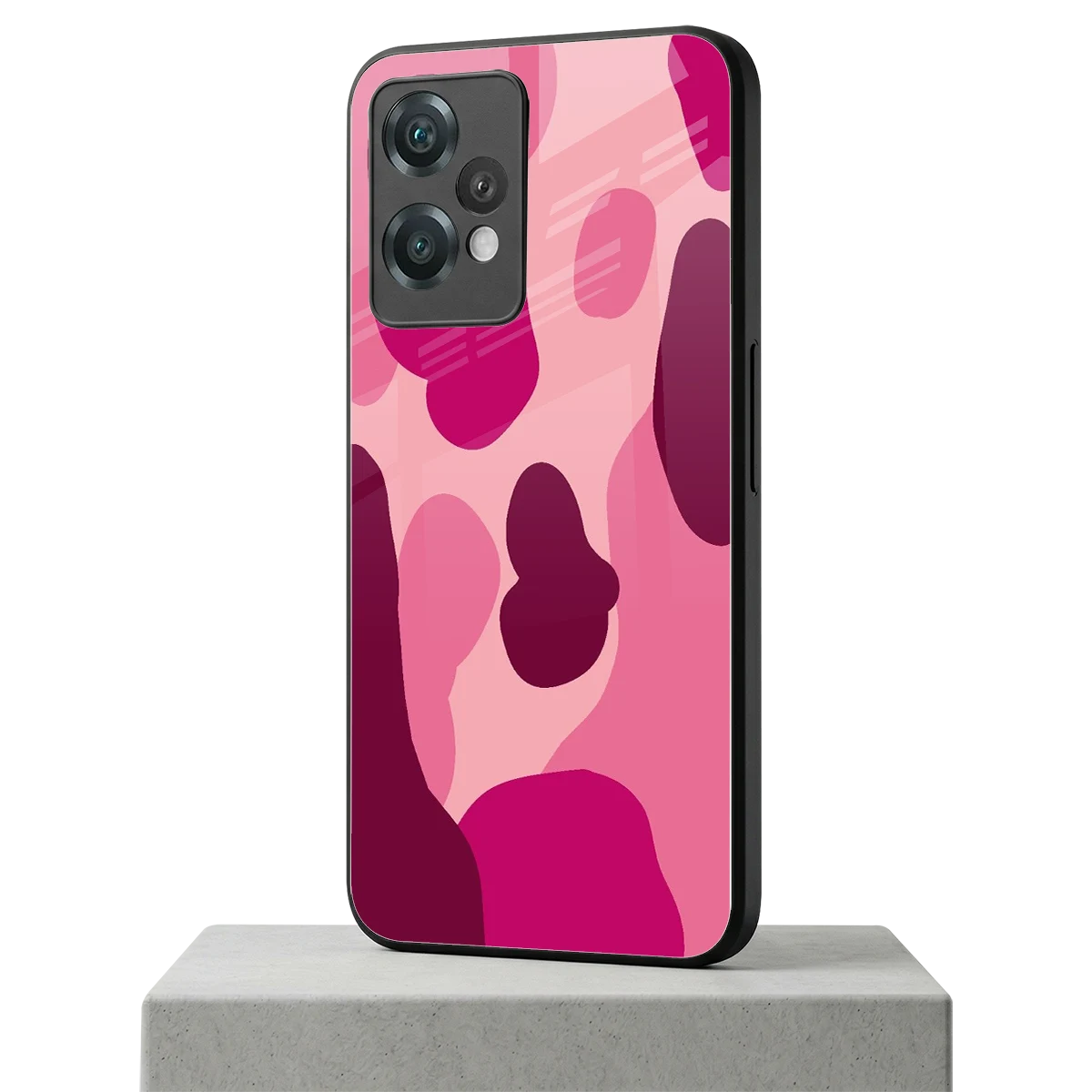 Pink Carousel oneplus nord ce 2 lite mobile cover | shockproof glass phone case