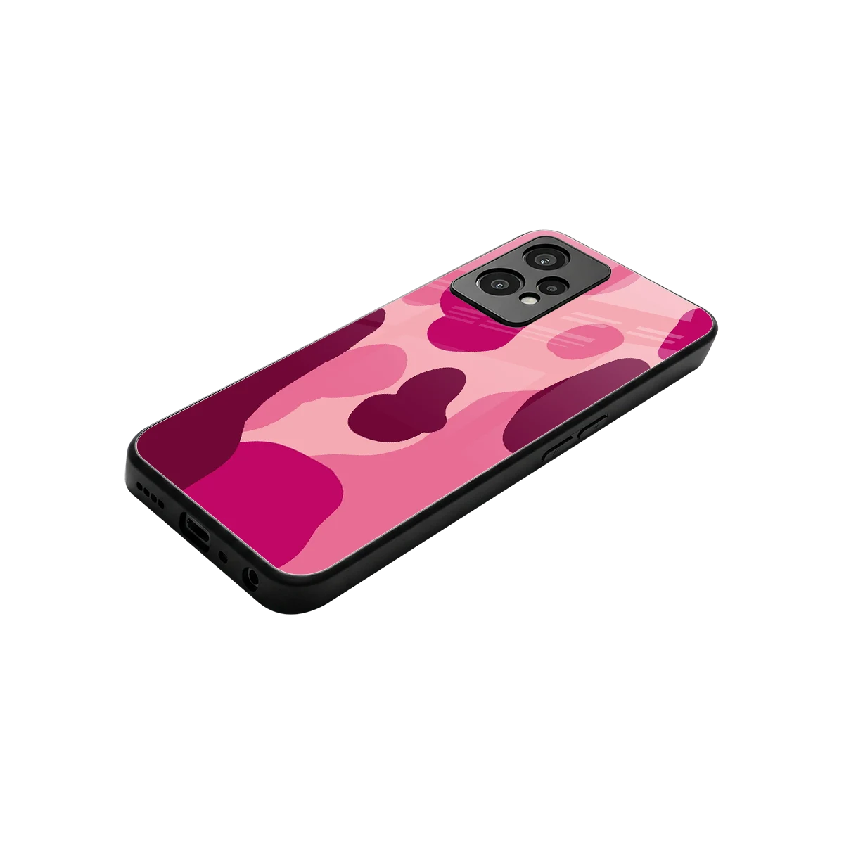 Pink Carousel stylish phone case for oneplus nord ce 2 lite | glossy glass and slim fit