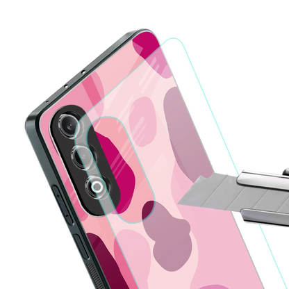 Pink Carousel stylish phone case for oneplus nord ce 4 | glossy glass and slim fit