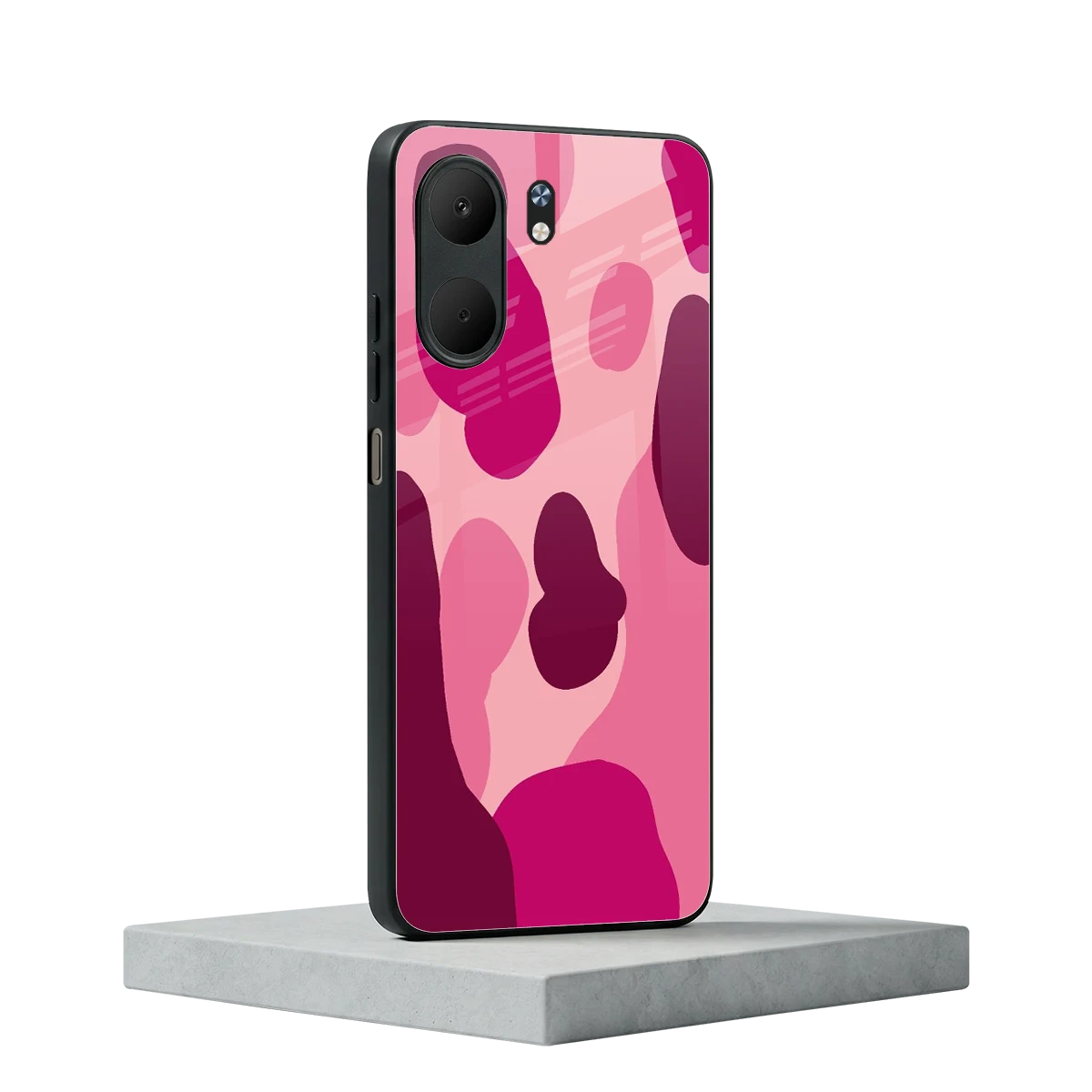 Pink Carousel oppo a5x 5g mobile cover | shockproof glass phone case