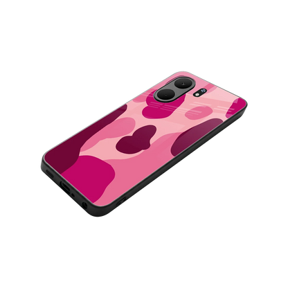 Pink Carousel stylish phone case for oppo a5x 5g | glossy glass and slim fit
