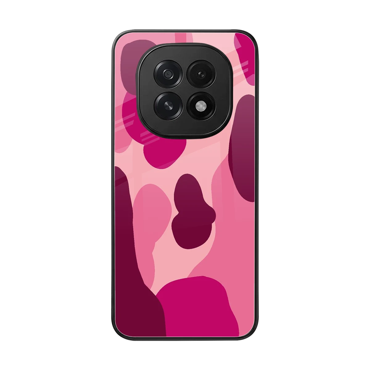 Pink Carousel back phone cover | glass case for oppo f29 5g