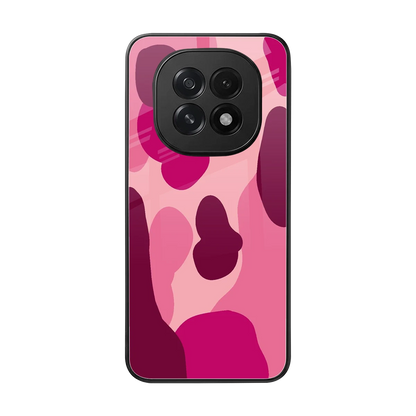 Pink Carousel back phone cover | glass case for oppo f29 5g