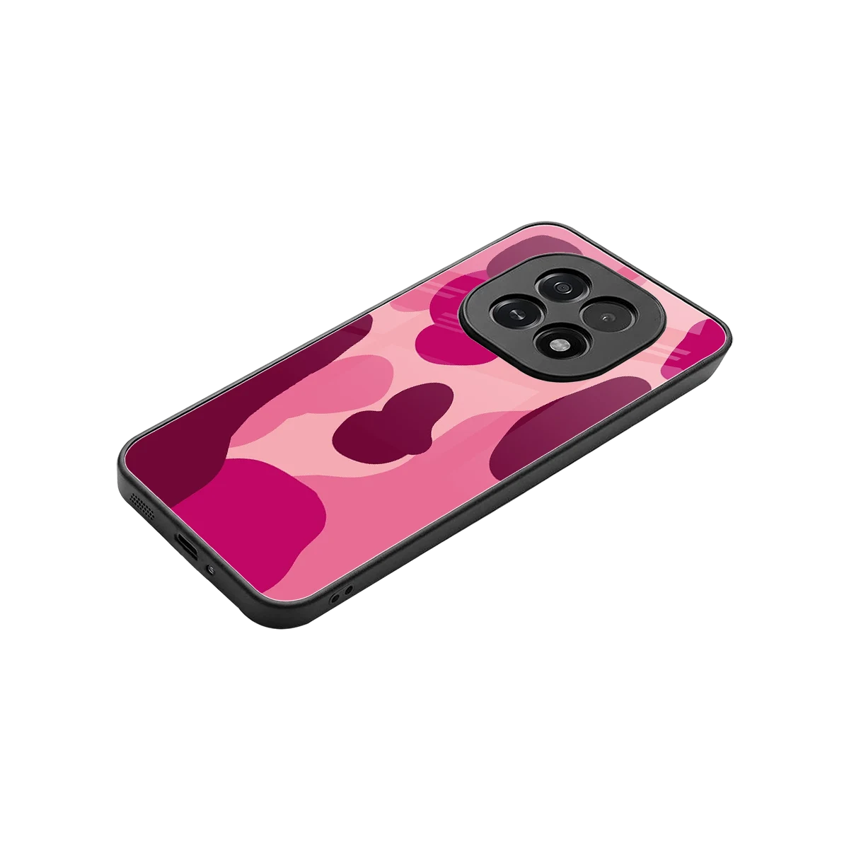 Pink Carousel stylish phone case for oppo f29 5g | glossy glass and slim fit