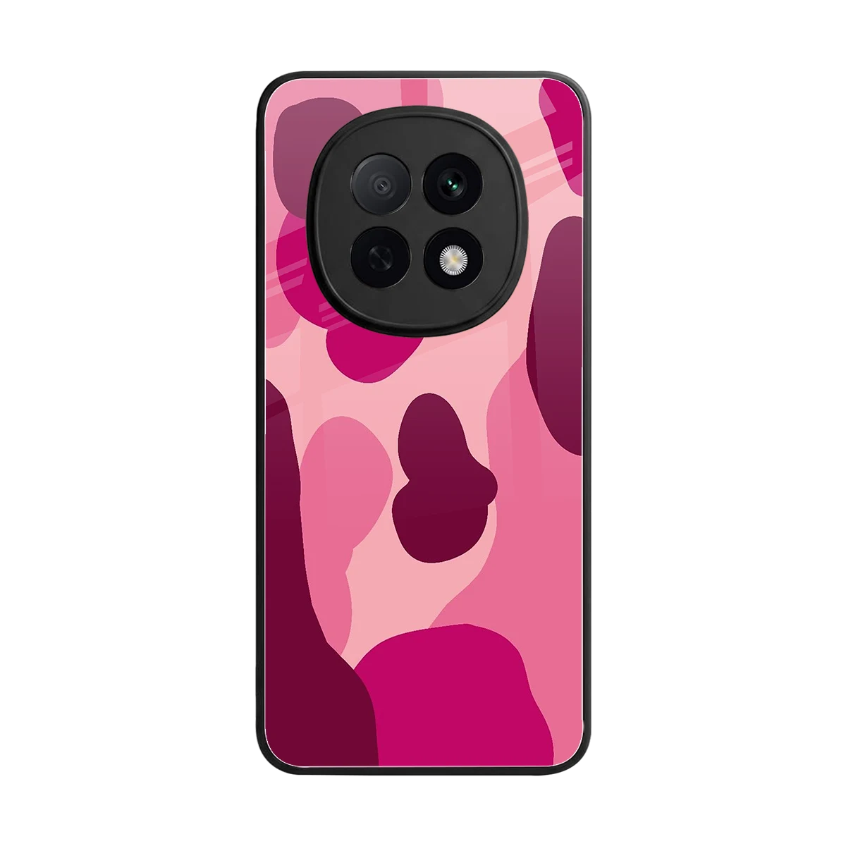 Pink Carousel back phone cover | glass case for oppo f29 pro 5g