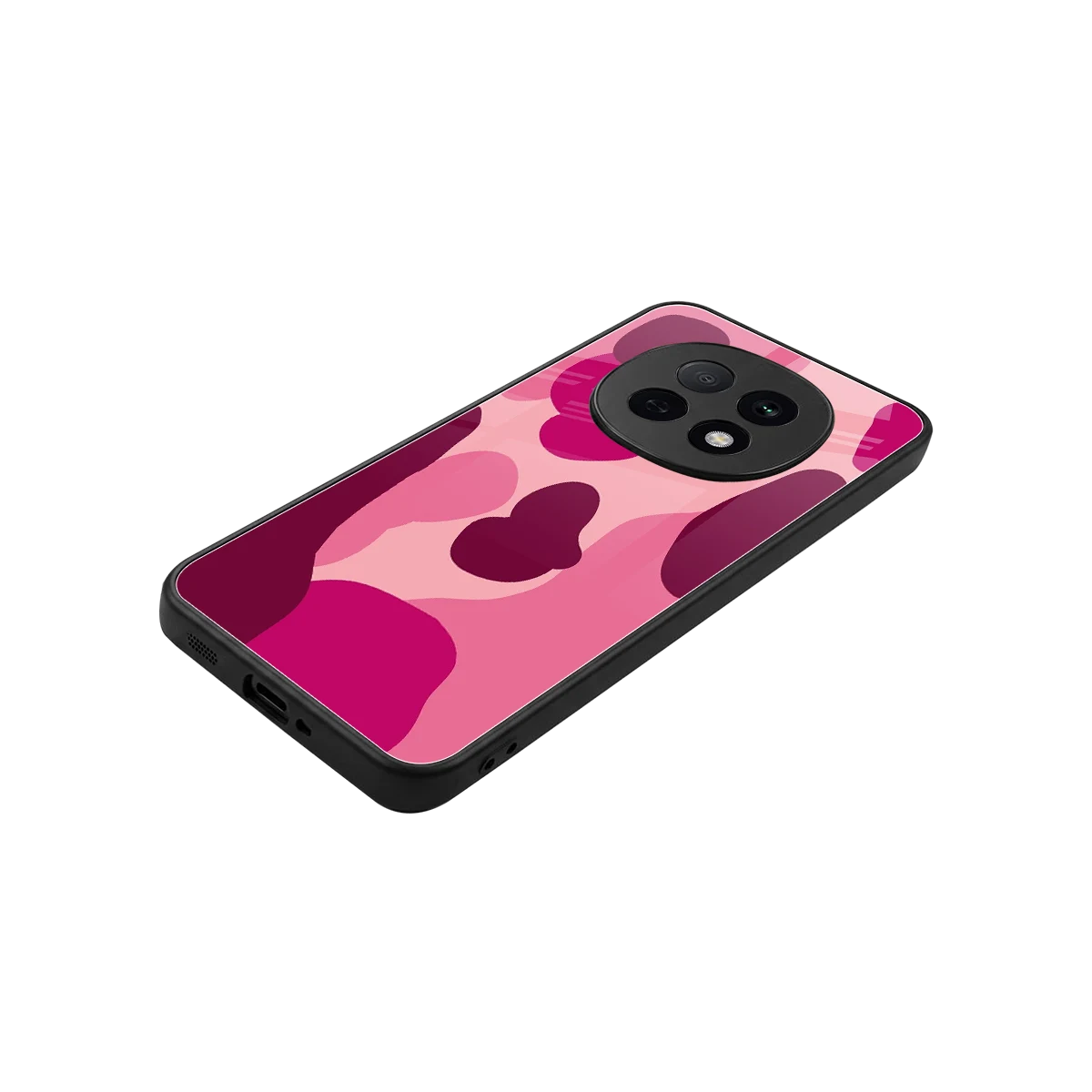 Pink Carousel stylish phone case for oppo f29 pro 5g | glossy glass and slim fit