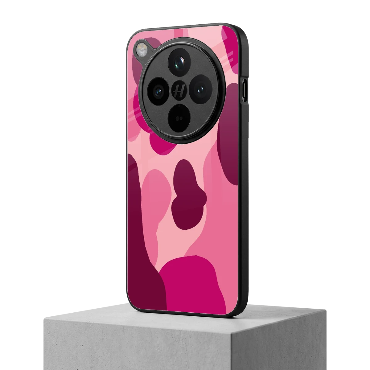 Pink Carousel oppo find x8 mobile cover | shockproof glass phone case