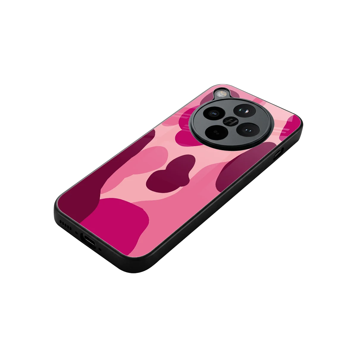 Pink Carousel stylish phone case for oppo find x8 | glossy glass and slim fit