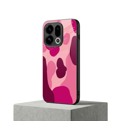 Pink Carousel oppo find x9 mobile cover | shockproof glass phone case
