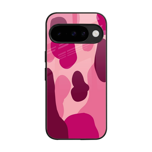 Pink Carousel back phone cover | glass case for google pixel 10