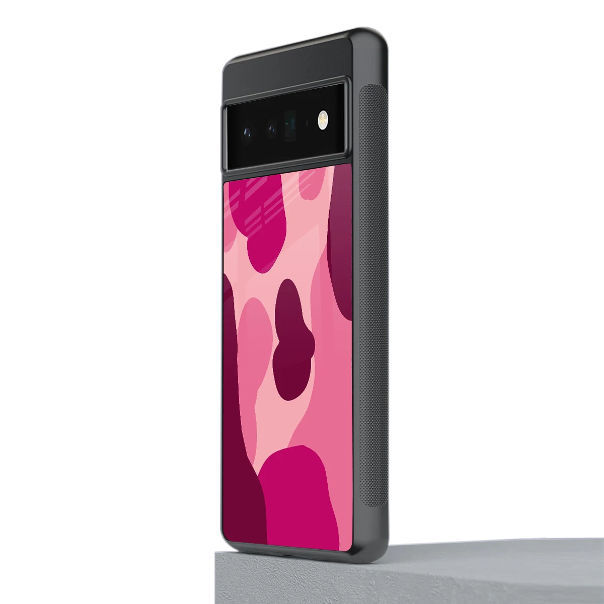 Pink Carousel stylish phone case for google pixel 6 pro | glossy glass and slim fit