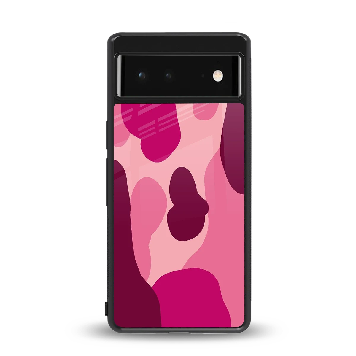 Pink Carousel back phone cover | glass case for google pixel 6