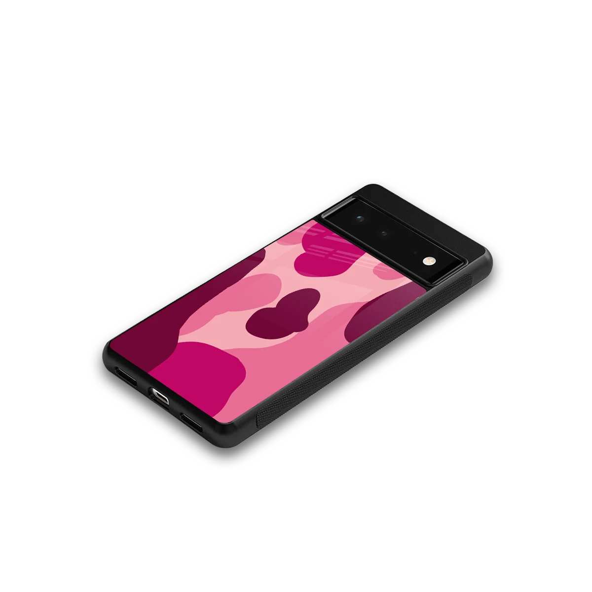 Pink Carousel google pixel 6 mobile cover | shockproof glass phone case