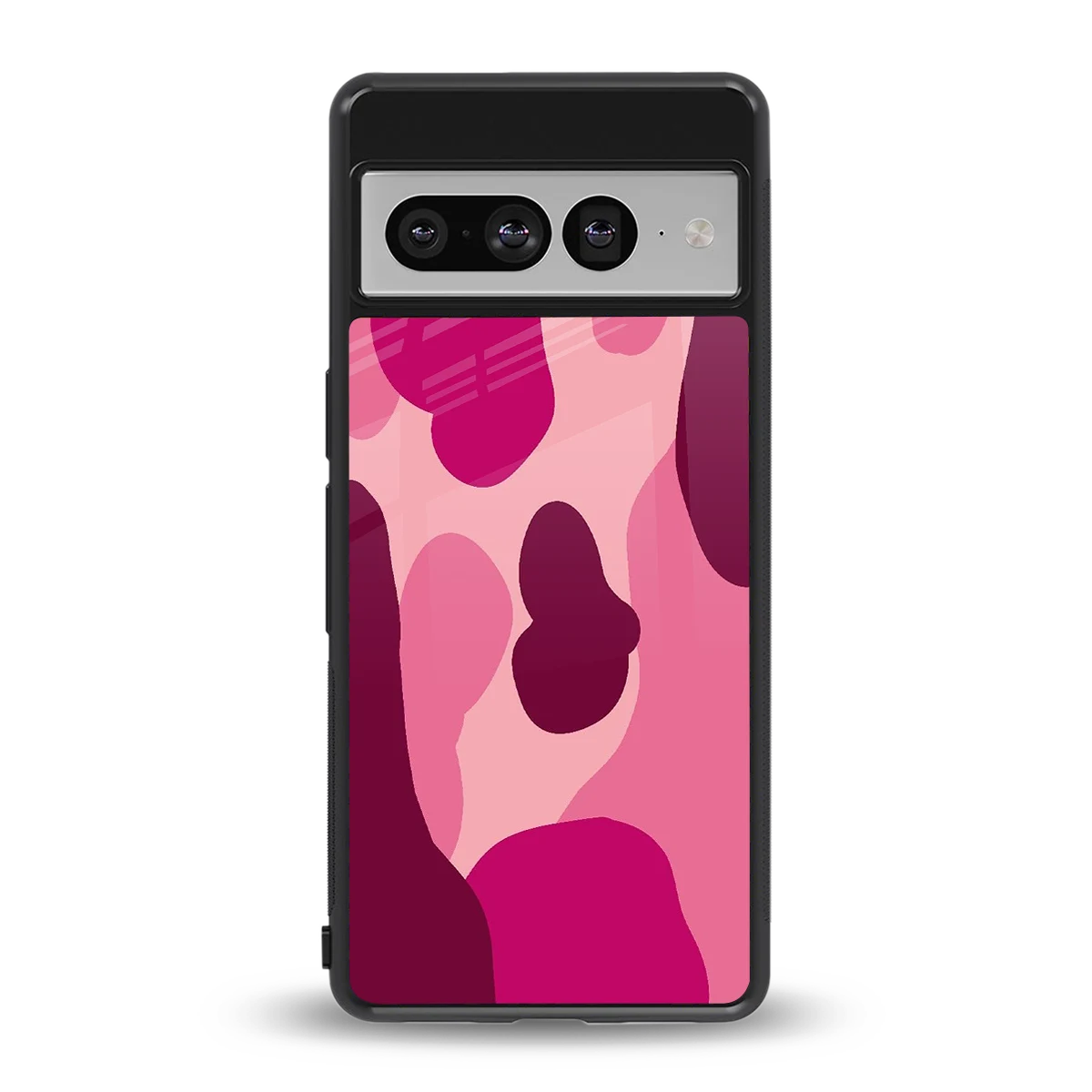 Pink Carousel back phone cover | glass case for google pixel 7 pro