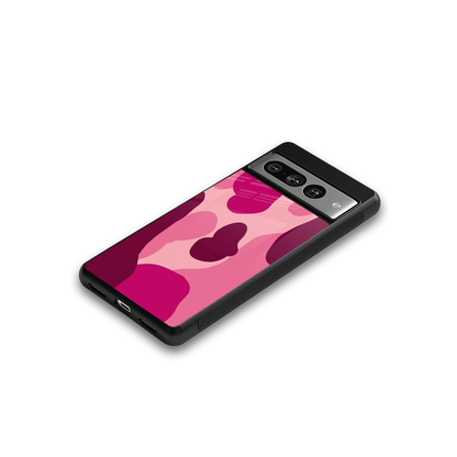 Pink Carousel google pixel 7 pro mobile cover | shockproof glass phone case