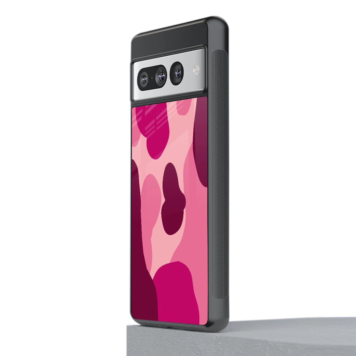 Pink Carousel stylish phone case for google pixel 7 pro | glossy glass and slim fit