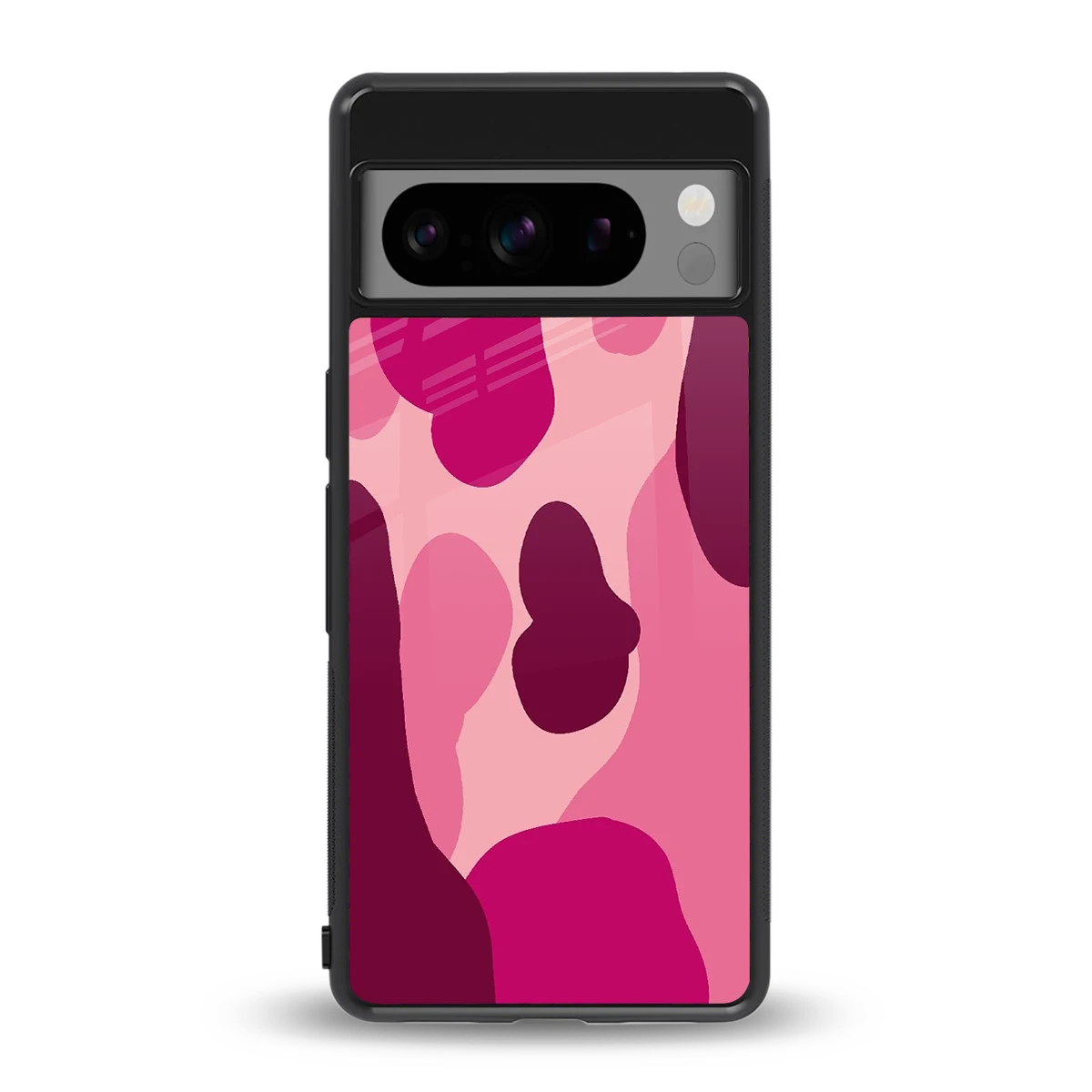 Pink Carousel back phone cover | glass case for google pixel 8 pro