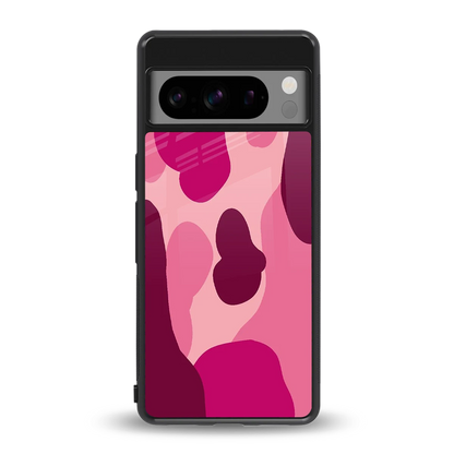 Pink Carousel back phone cover | glass case for google pixel 8 pro
