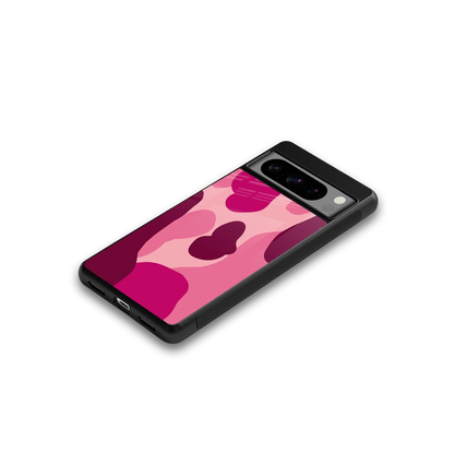 Pink Carousel google pixel 8 pro mobile cover | shockproof glass phone case