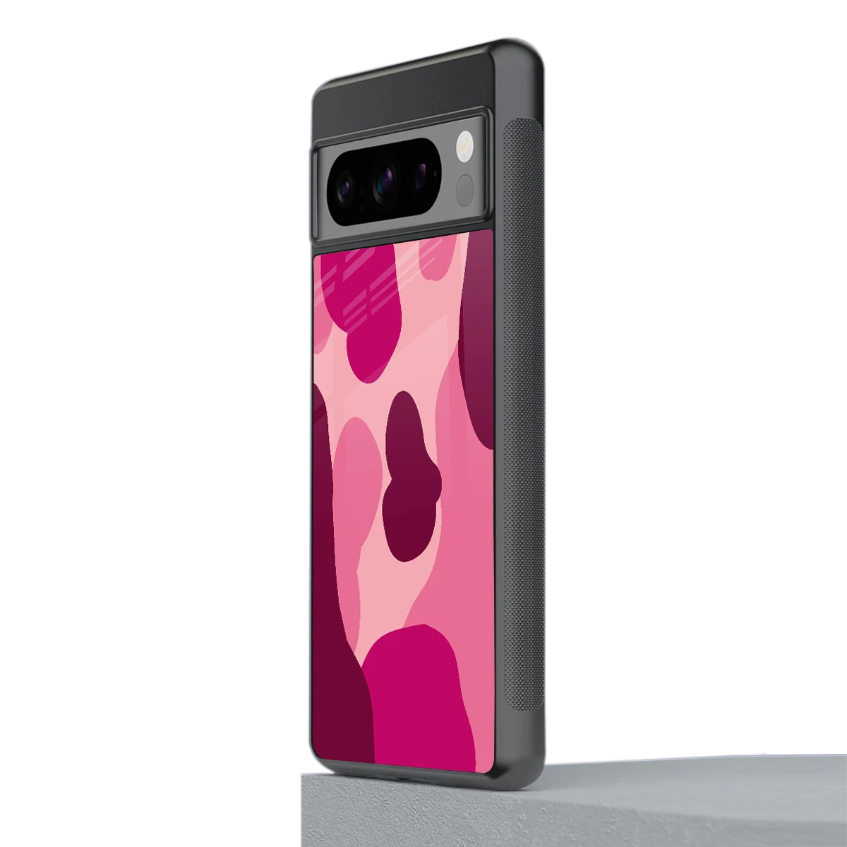 Pink Carousel stylish phone case for google pixel 8 pro | glossy glass and slim fit