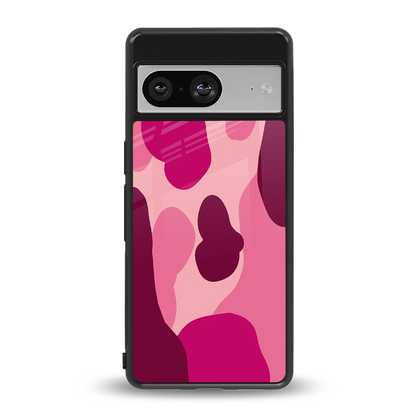 Pink Carousel back phone cover | glass case for google pixel 8