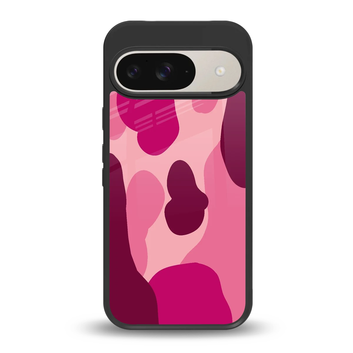 Pink Carousel back phone cover | glass case for google pixel 9