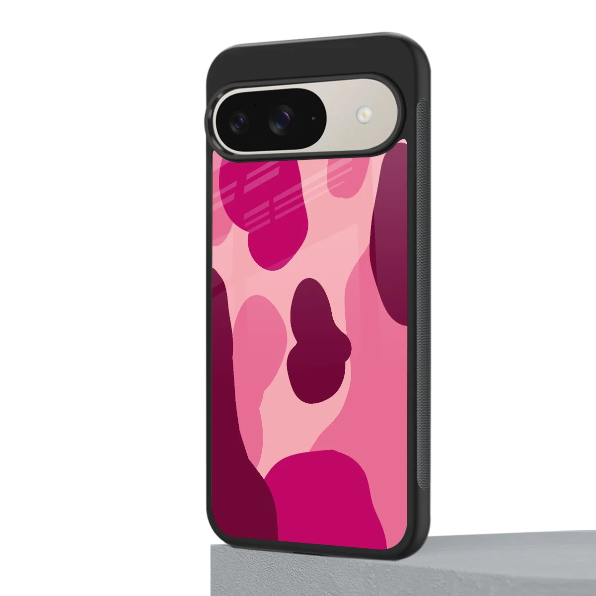 Pink Carousel google pixel 9 mobile cover | shockproof glass phone case