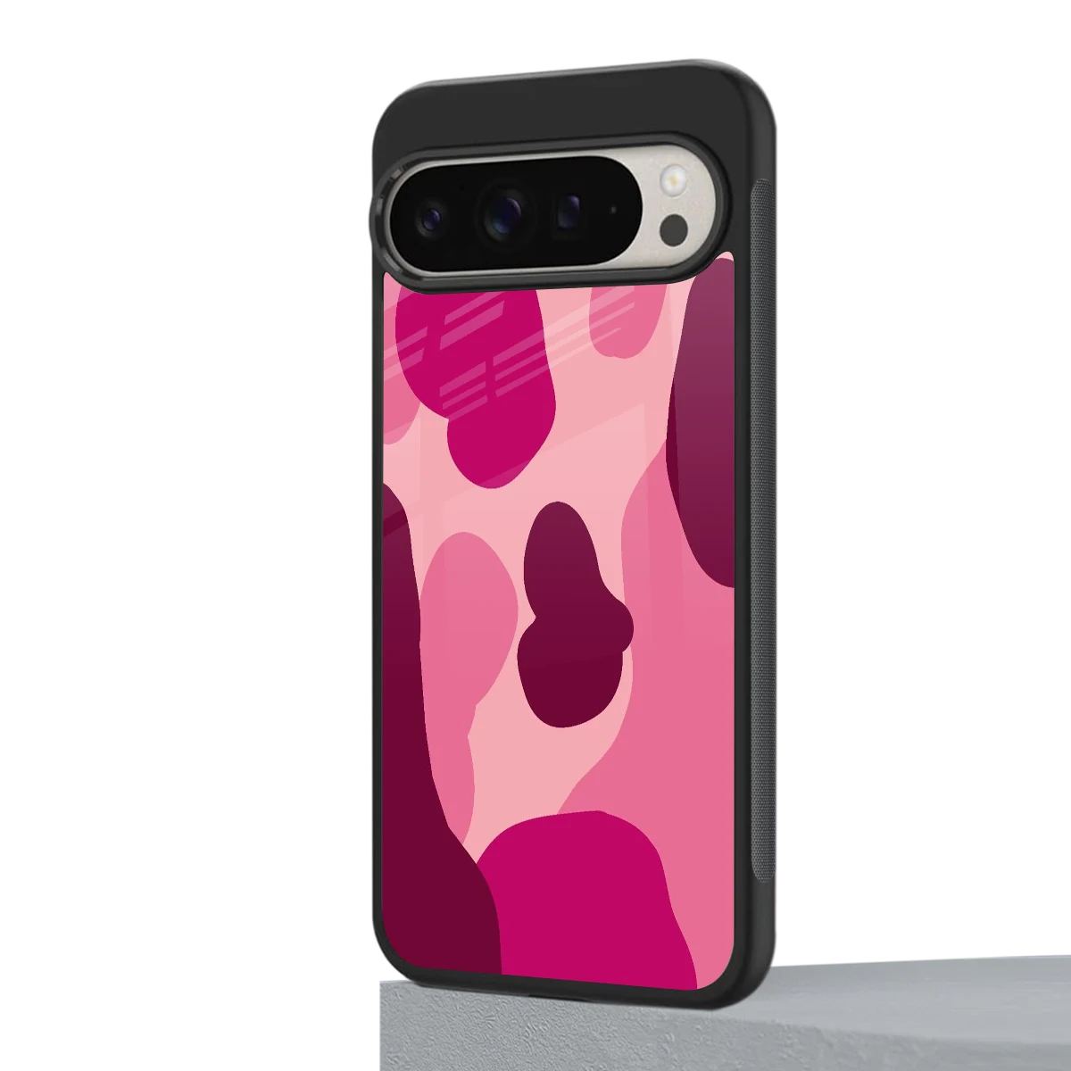 Pink Carousel google pixel 9 pro mobile cover | shockproof glass phone case