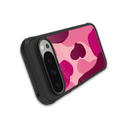 Pink Carousel stylish phone case for google pixel 9 pro | glossy glass and slim fit
