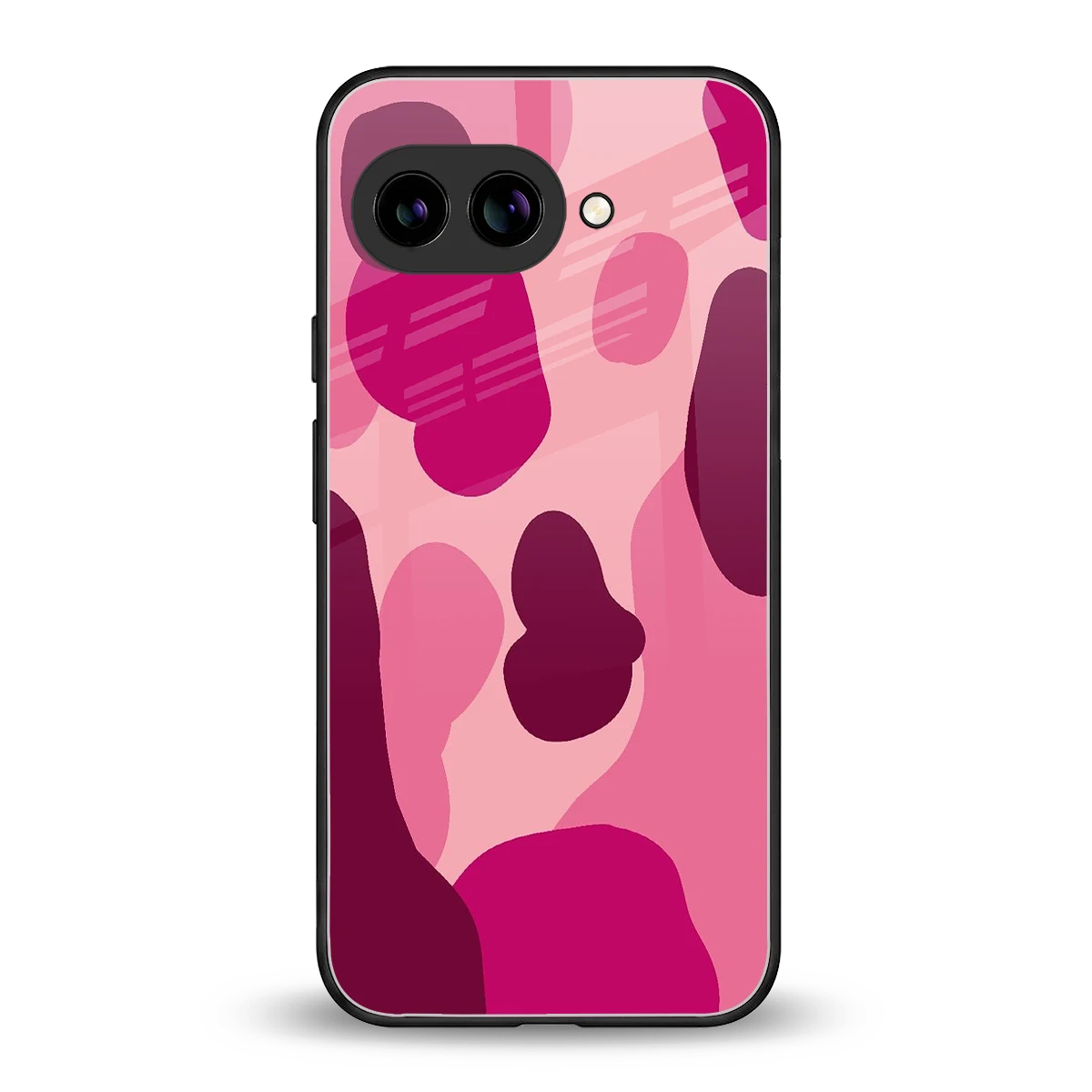 Pink Carousel back phone cover | glass case for google pixel 10a