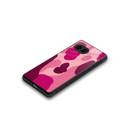Pink Carousel stylish phone case for google pixel 10a | glossy glass and slim fit