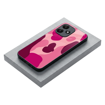 Pink Carousel stylish phone case for redmi 12 5g | glossy glass and slim fit