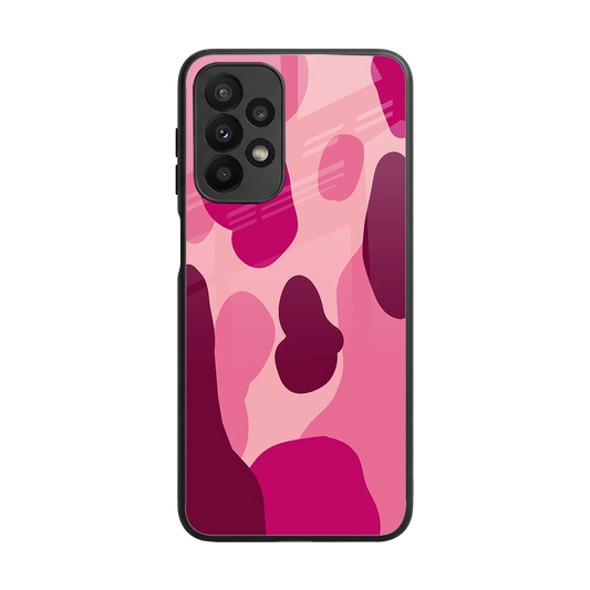 Pink Carousel back phone cover | glass case for samsung galaxy a23