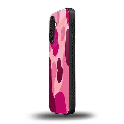 Pink Carousel samsung galaxy m35 5g mobile cover | shockproof glass phone case