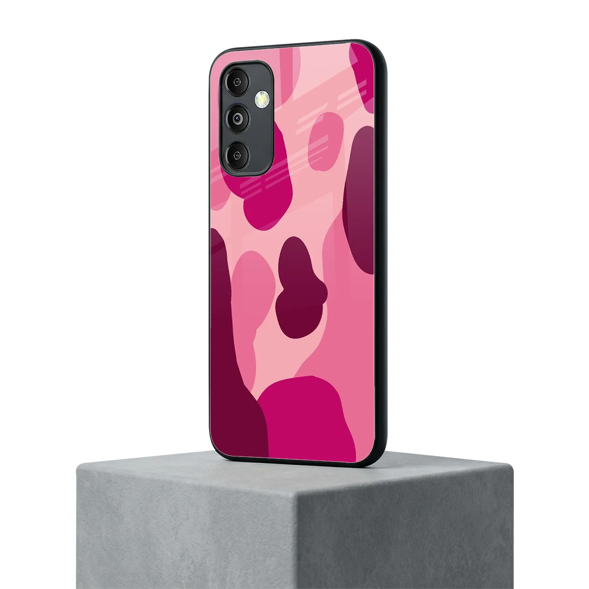 Pink Carousel samsung galaxy m14 5g mobile cover | shockproof glass phone case