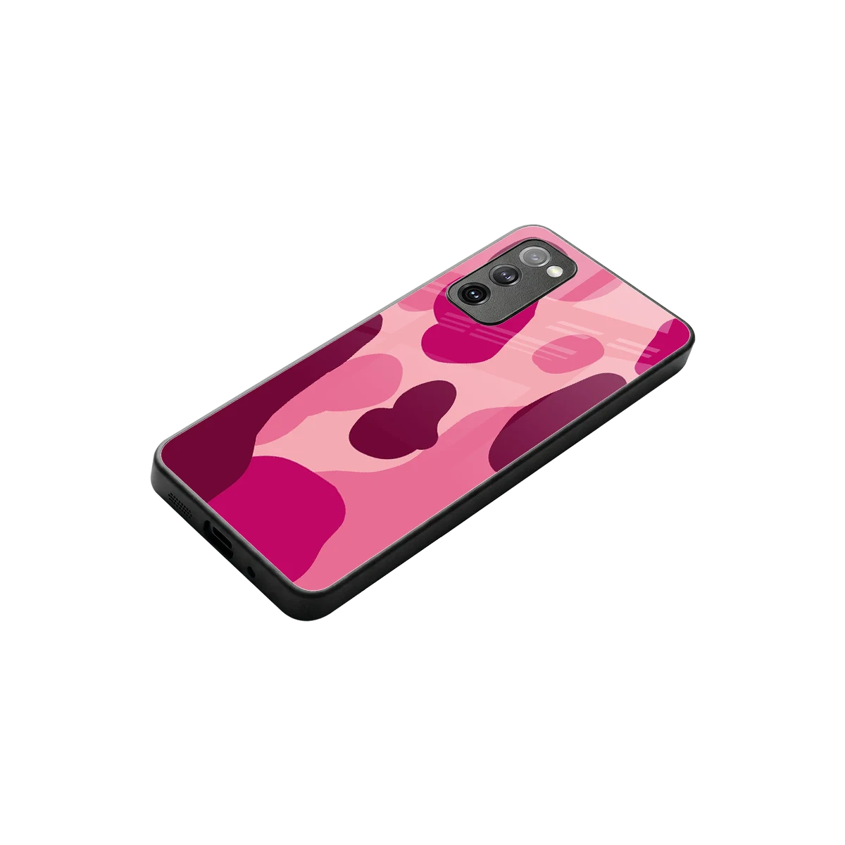 Pink Carousel stylish phone case for samsung galaxy s20 fe | glossy glass and slim fit