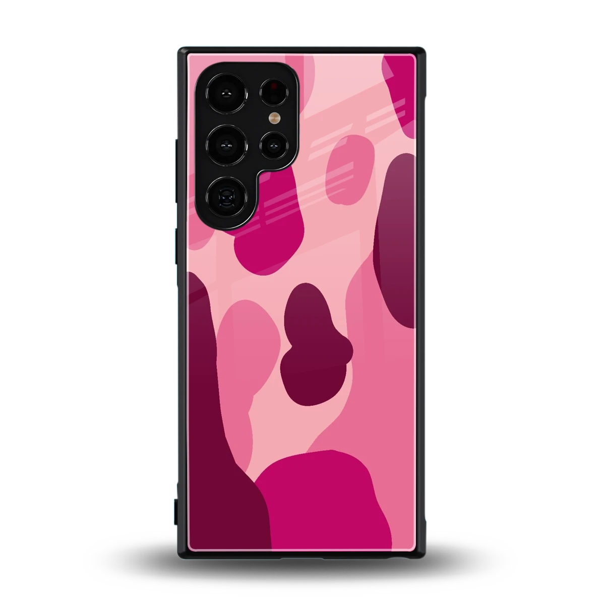 Pink Carousel back phone cover | glass case for samsung galaxy s24 ultra