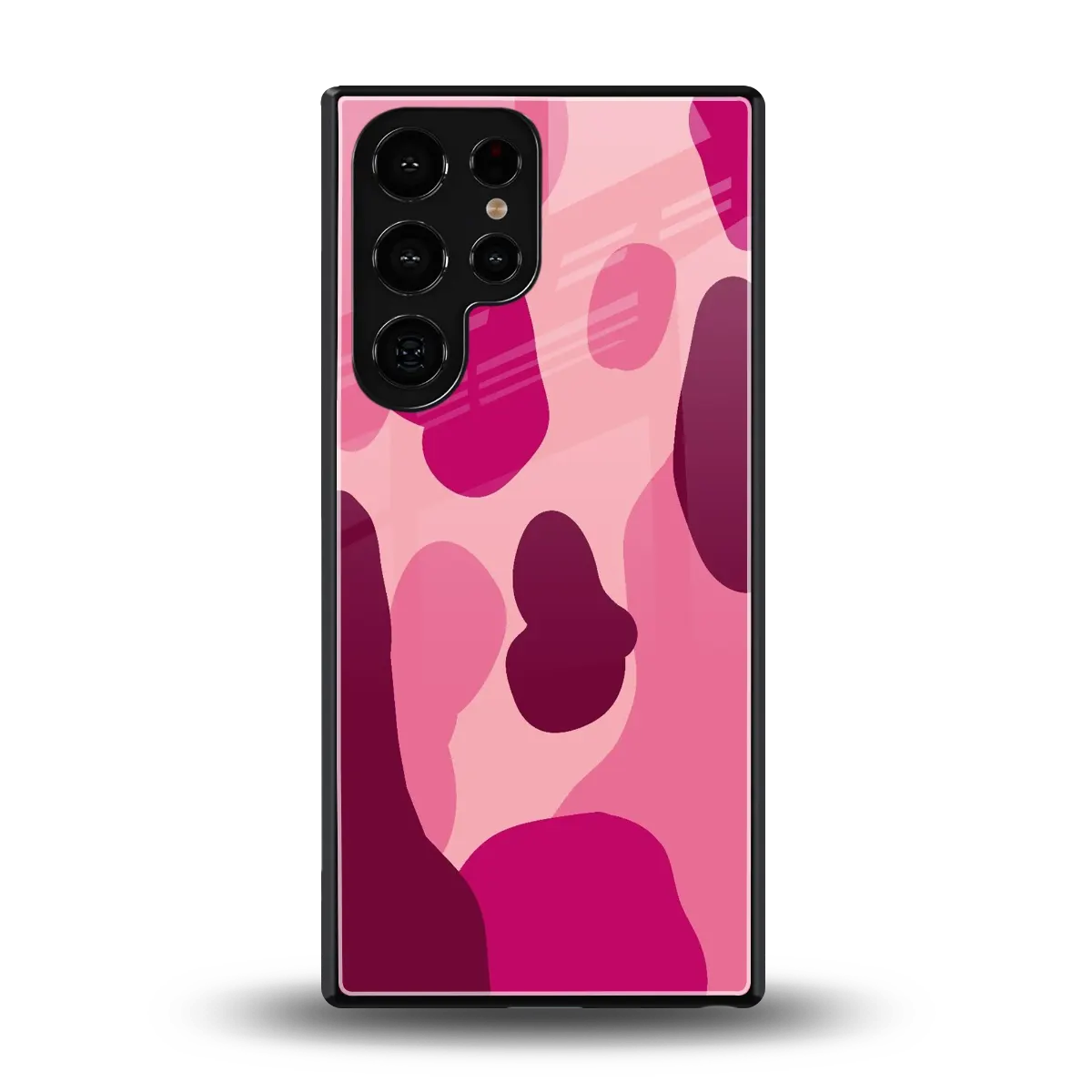 Pink Carousel back phone cover | glass case for samsung galaxy s25 ultra