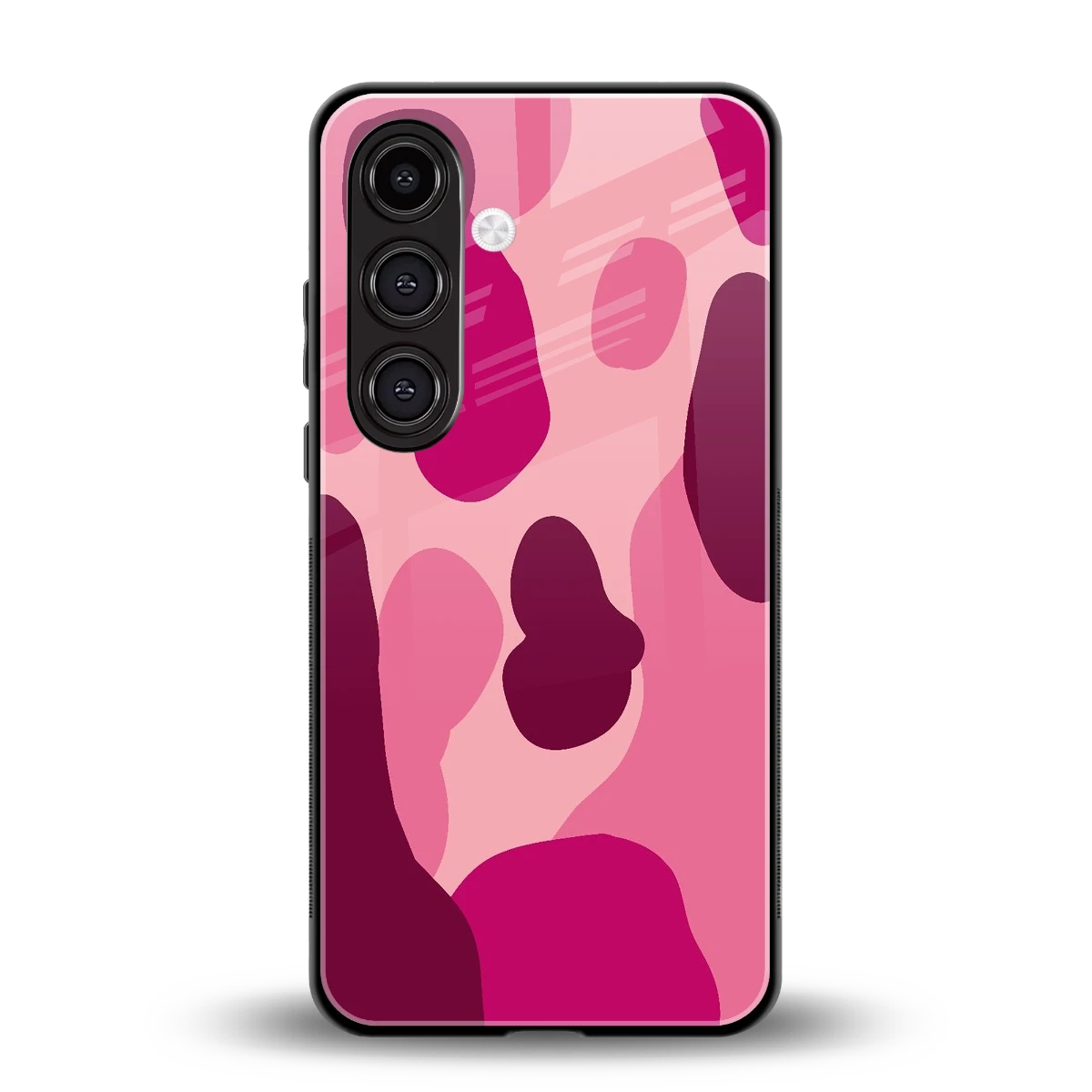 Pink Carousel back phone cover | glass case for samsung galaxy s25