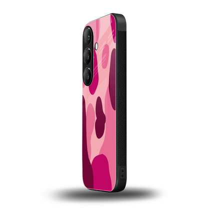 Pink Carousel samsung galaxy s24 mobile cover | shockproof glass phone case