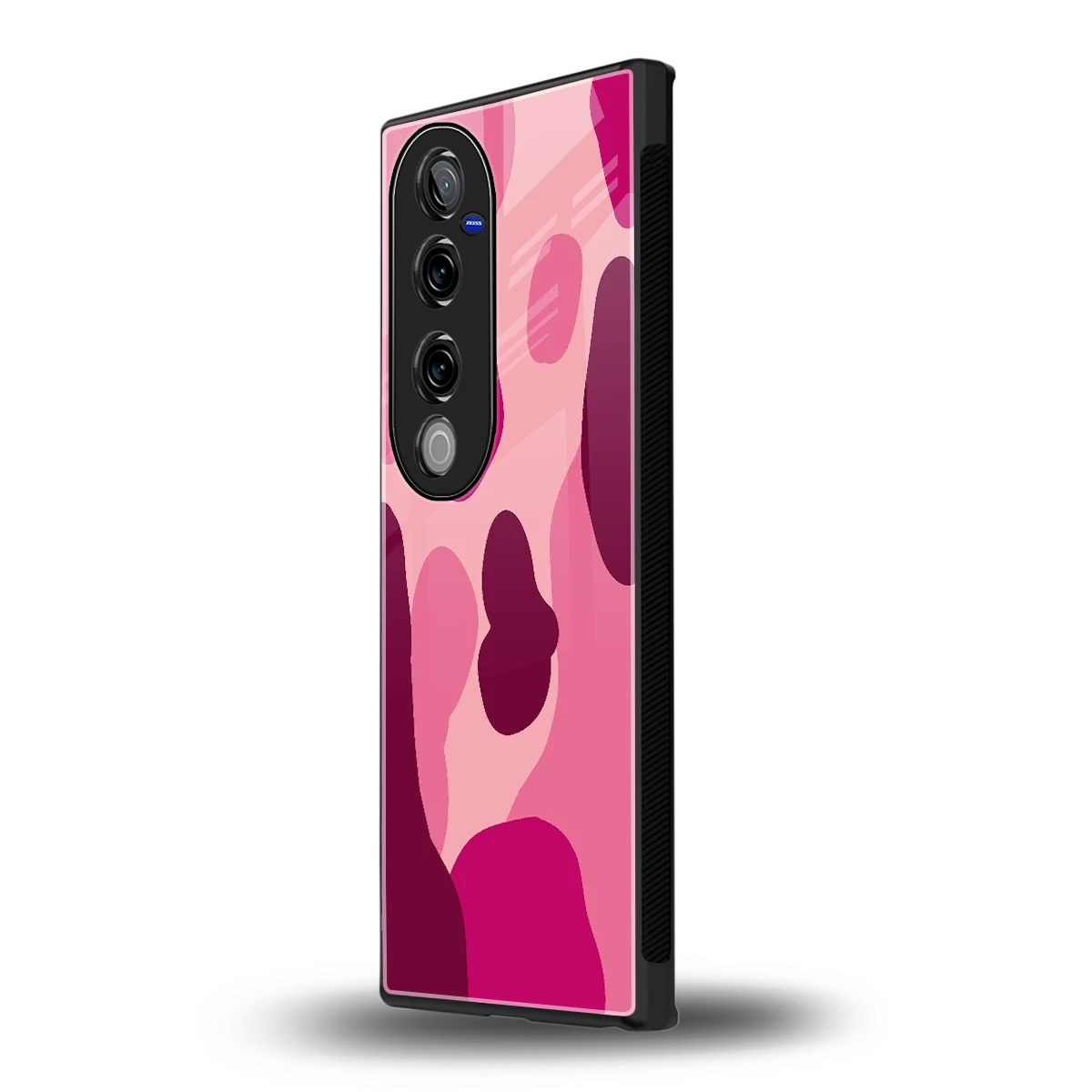 Pink Carousel vivo v40 pro mobile cover | shockproof glass phone case