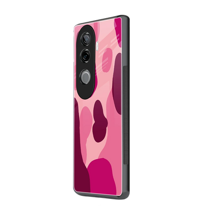 Pink Carousel vivo v40e mobile cover | shockproof glass phone case