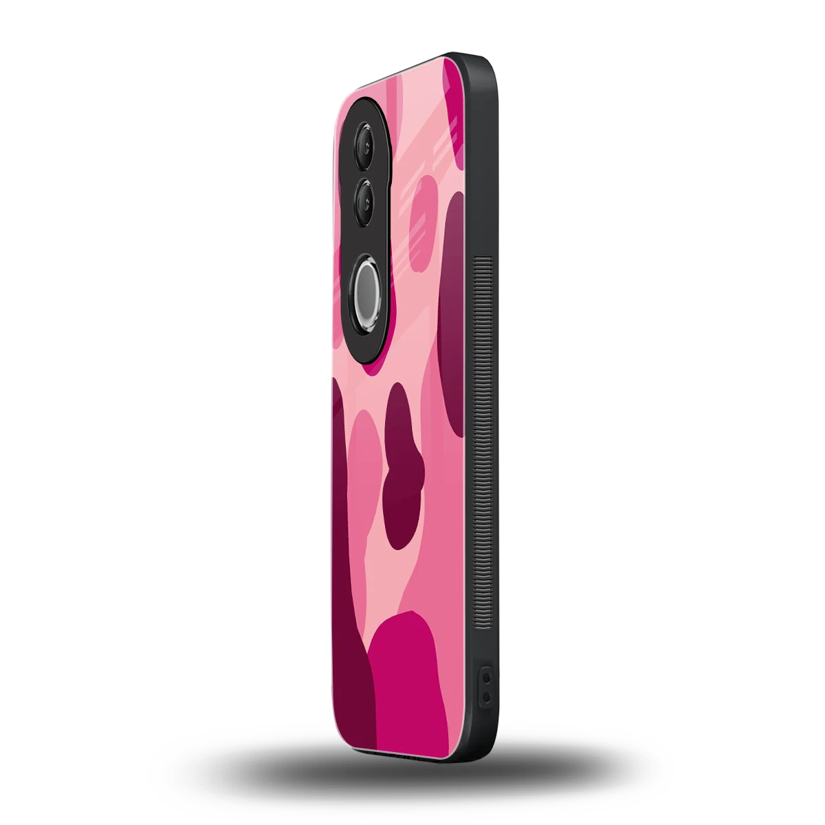 Pink Carousel vivo v50 mobile cover | shockproof glass phone case