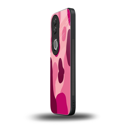 Pink Carousel vivo v50 mobile cover | shockproof glass phone case