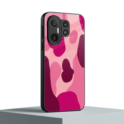 Pink Carousel vivo x200 fe mobile cover | shockproof glass phone case