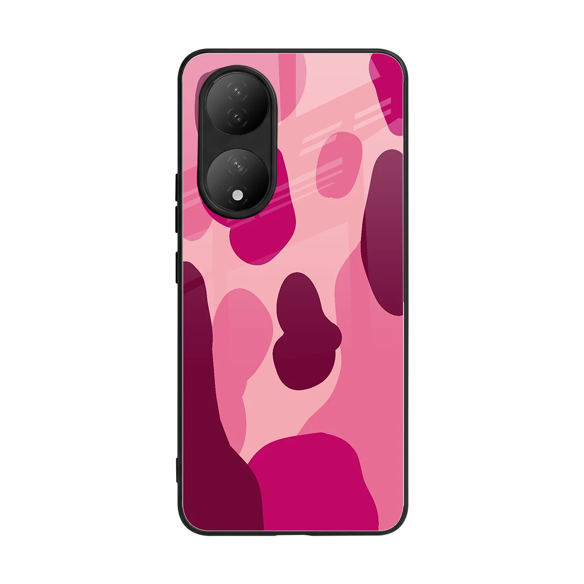 Pink Carousel back phone cover | glass case for Vivo-y100