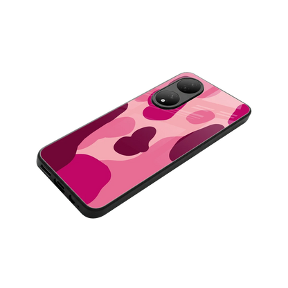 Pink Carousel stylish phone case for Vivo-y100 | glossy glass and slim fit